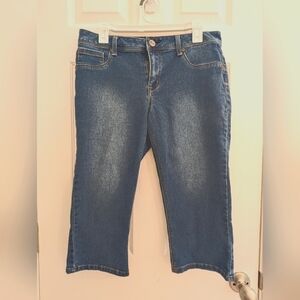 Womens Cropped Capri Jeans Size 12P